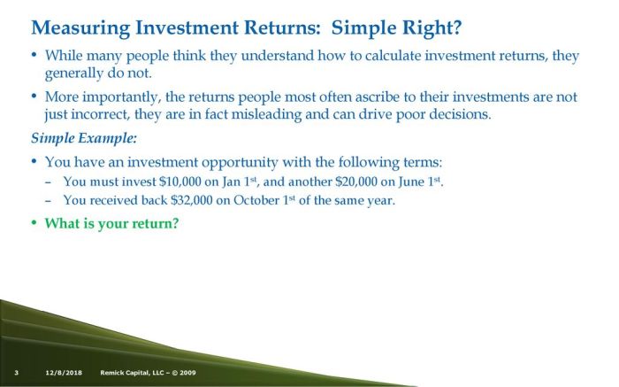 Calculate investment return estate real roi equation
